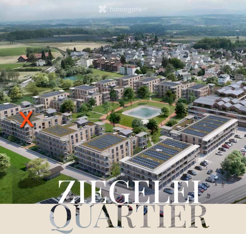 3.5 Zimmer-Wohnung 113 m2 - Erstbezug (1)