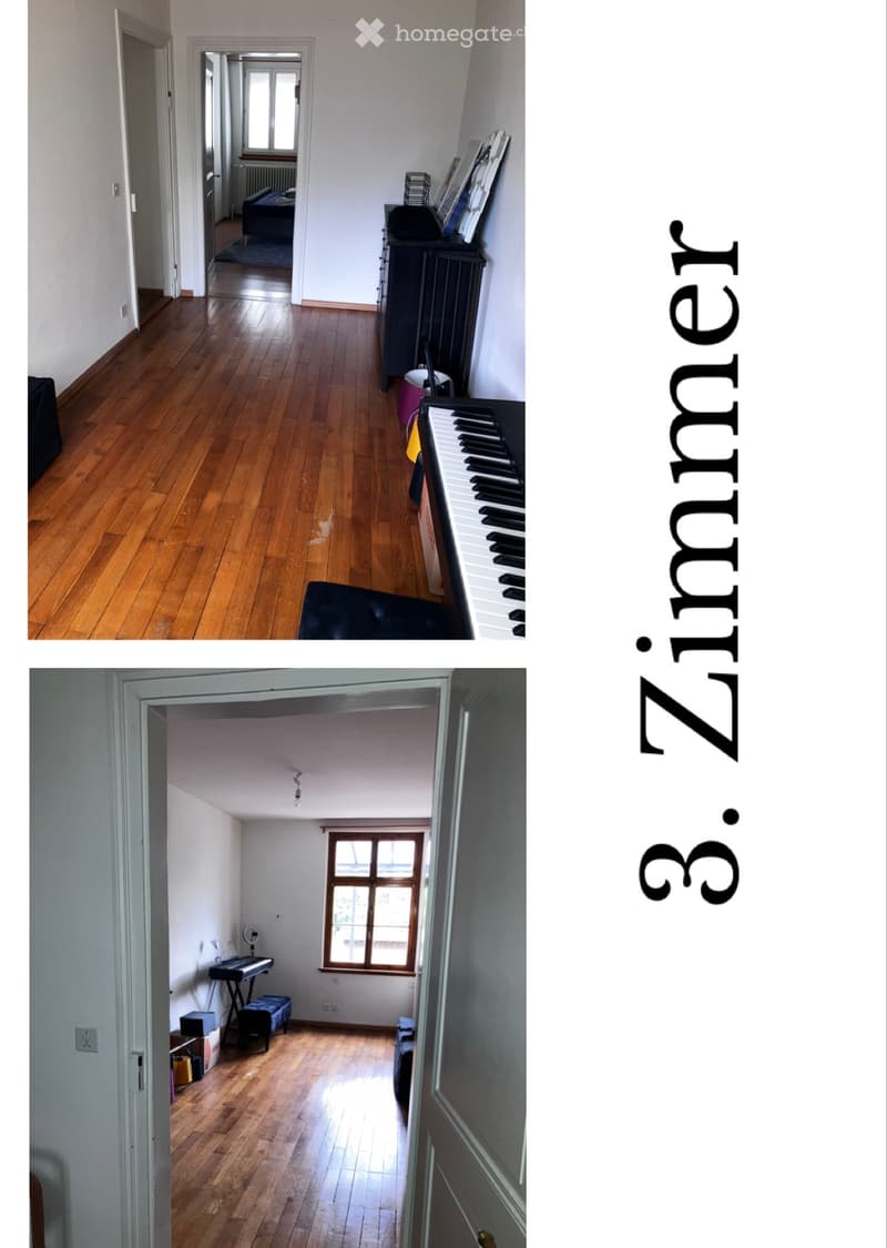 3 Zimmerwhg. in Riehen: ab sofort/ Suche Nachmieter (5)