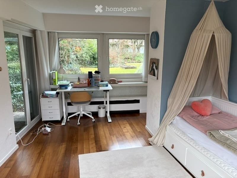 Befristet, möbliert: stilvolle 6.5-Zimmer Gartenwohnung (10)