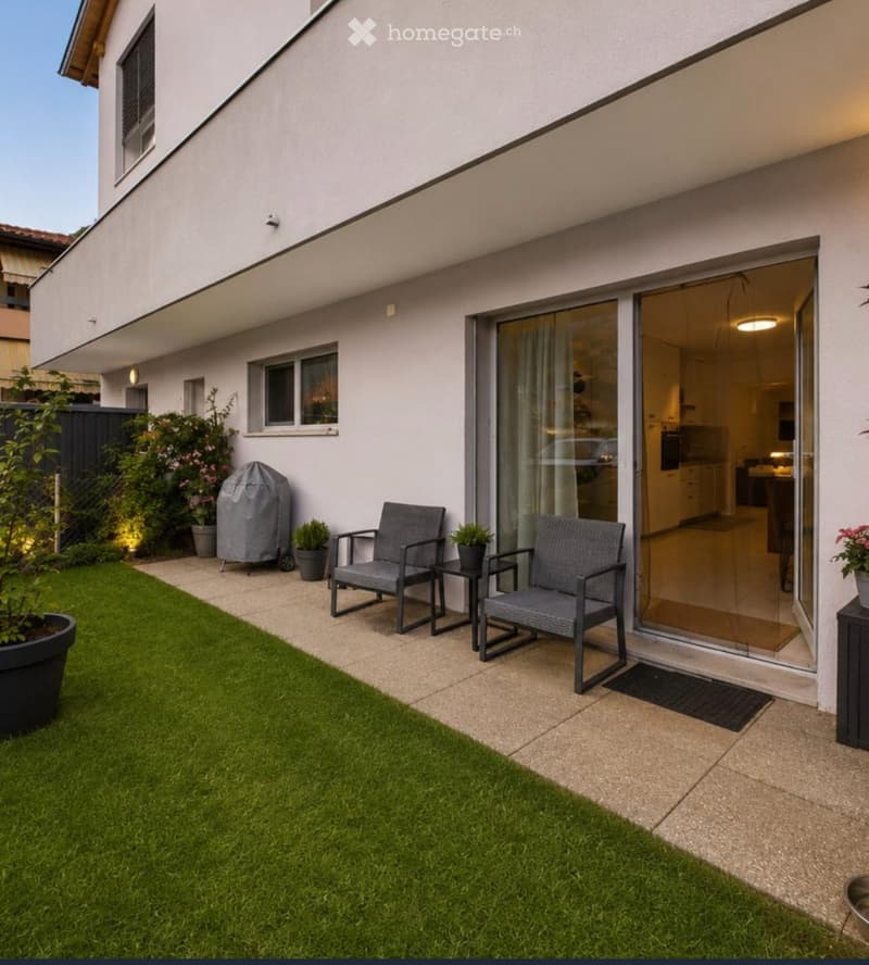Arbedo Affitto 3.5 pt con giardino, (1)