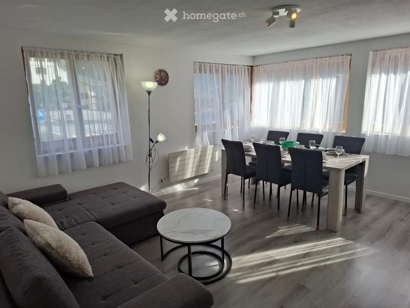 Helle möbelierte 3,5 Zimmer Wohnung befristet zu vermieten (2)