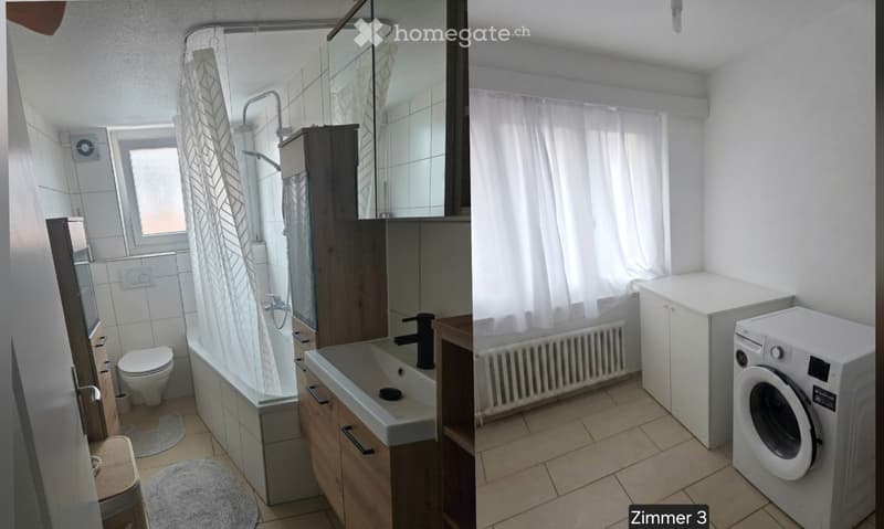 4.5-Zimmer-Maisonette mit Balkon & neuer Küche (4)