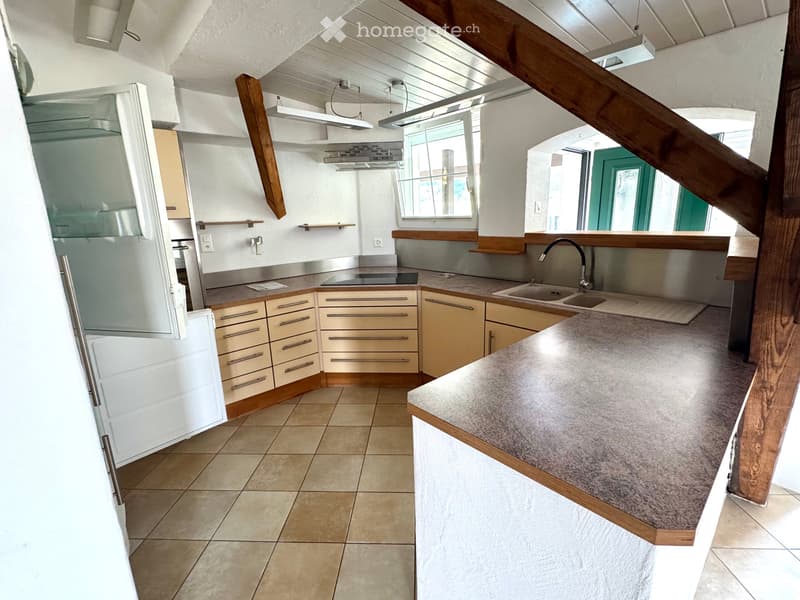 Helle 3 -Zimmer-Dachwohnung mit Loft-Charakter und Weitblick (3)