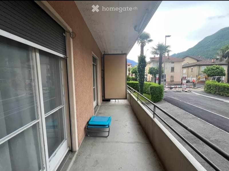 Affittasi luminoso appartamento arredato Bellinzona (5)