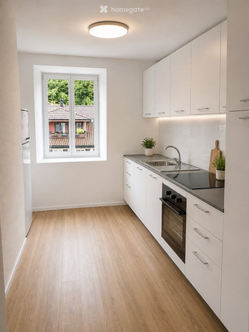 À louer à Sonvilier  Appartement entièrement rénové (2)