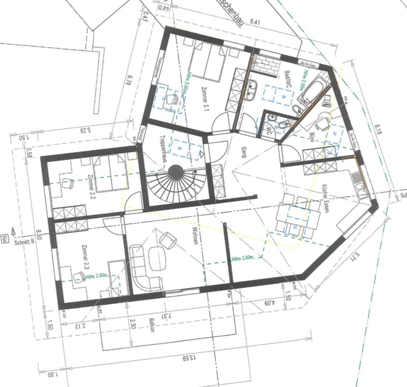 Traumhafte 5.5-Zimmer-Dachwohnung mit herrlicher Aussicht (2)