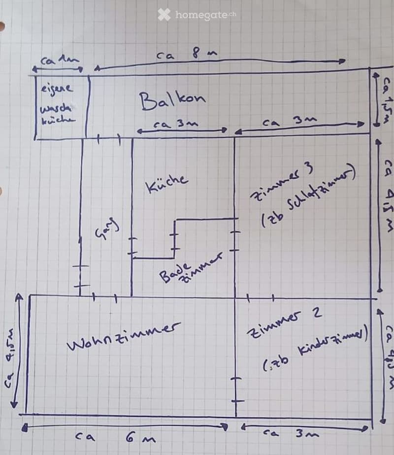 Bescheidene Wohnung in Murgenthal (2)