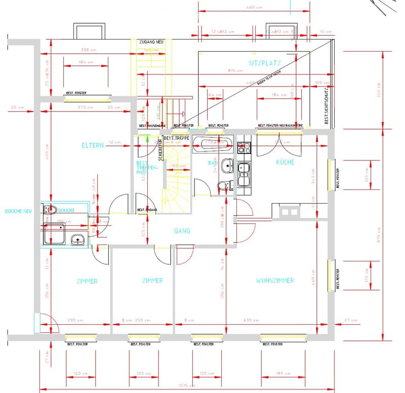 4.5 Zimmer, EG 92 m², Hauptstrasse 22 in Oltingen (12)