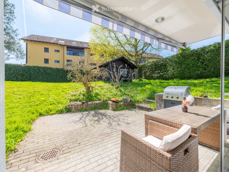 Helle 3.5-Zimmer-Gartenwohnung in ruhigem Quartier in Cham (4)