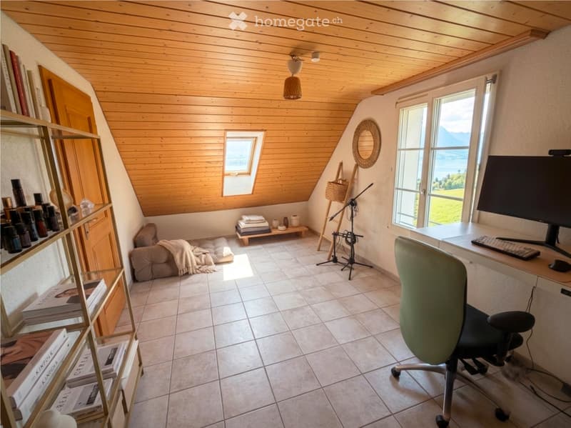 5,5 Zimmer Wohnung mit See- & Bergblick in Merlischachen (10)