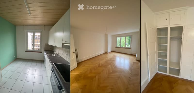 Modernisierte 3-Zimmer-Wohnung mit Balkon in Grenchen (2)