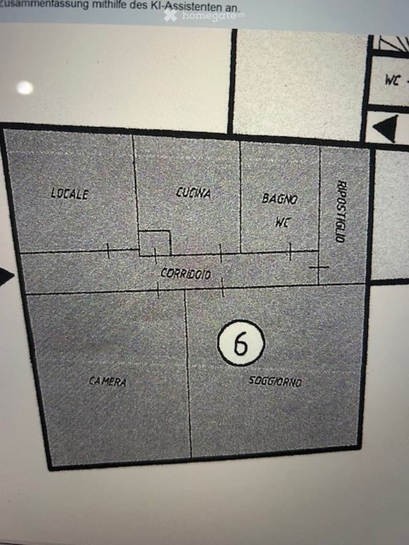 Muralto 3,5 locali rinnovato in casa storica del XVII secolo (11)