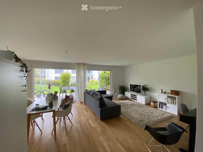 3.5-Zimmer-Erdgeschosswohnung in Gurmels- per sofort (1)