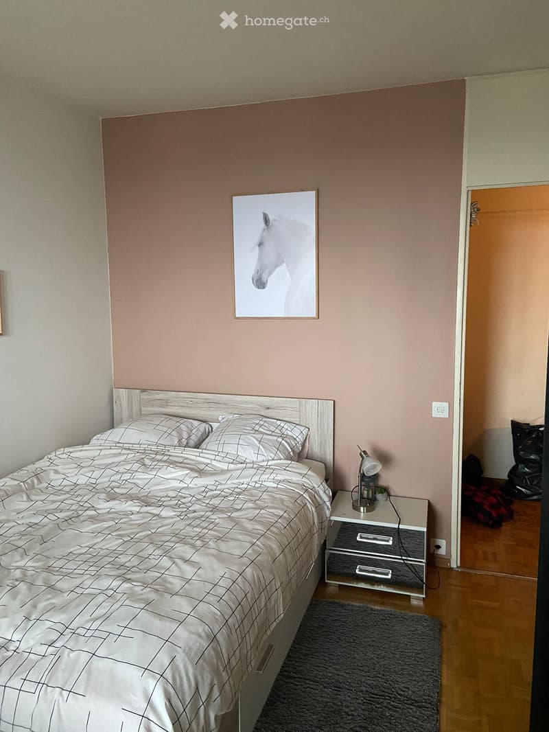 Chambre colocation salle de bain indépendante balcon (1)