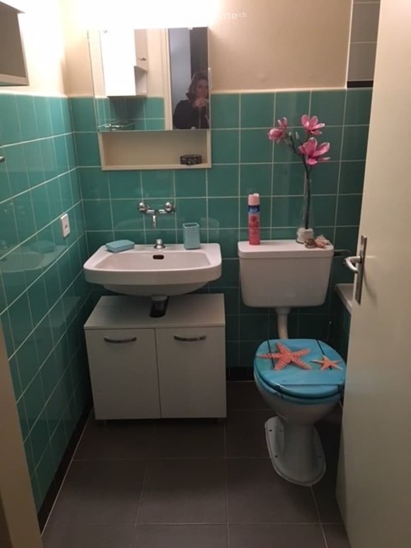 Chambre colocation salle de bain indépendante balcon (2)