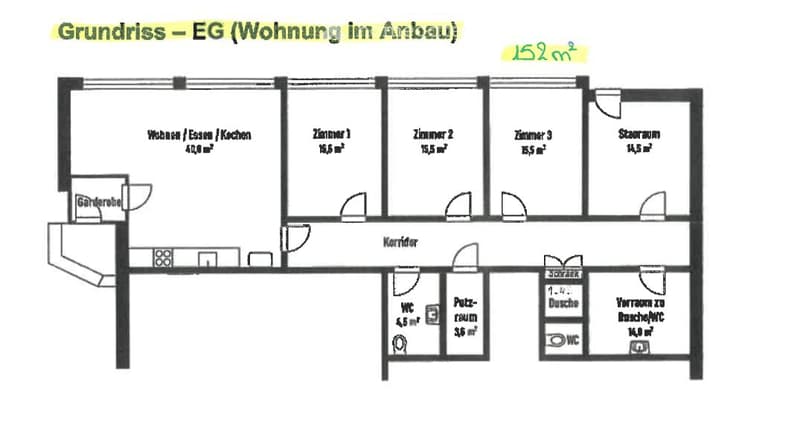 5 ½ Zimmer-Wohnung in St. Gallen mieten (3)
