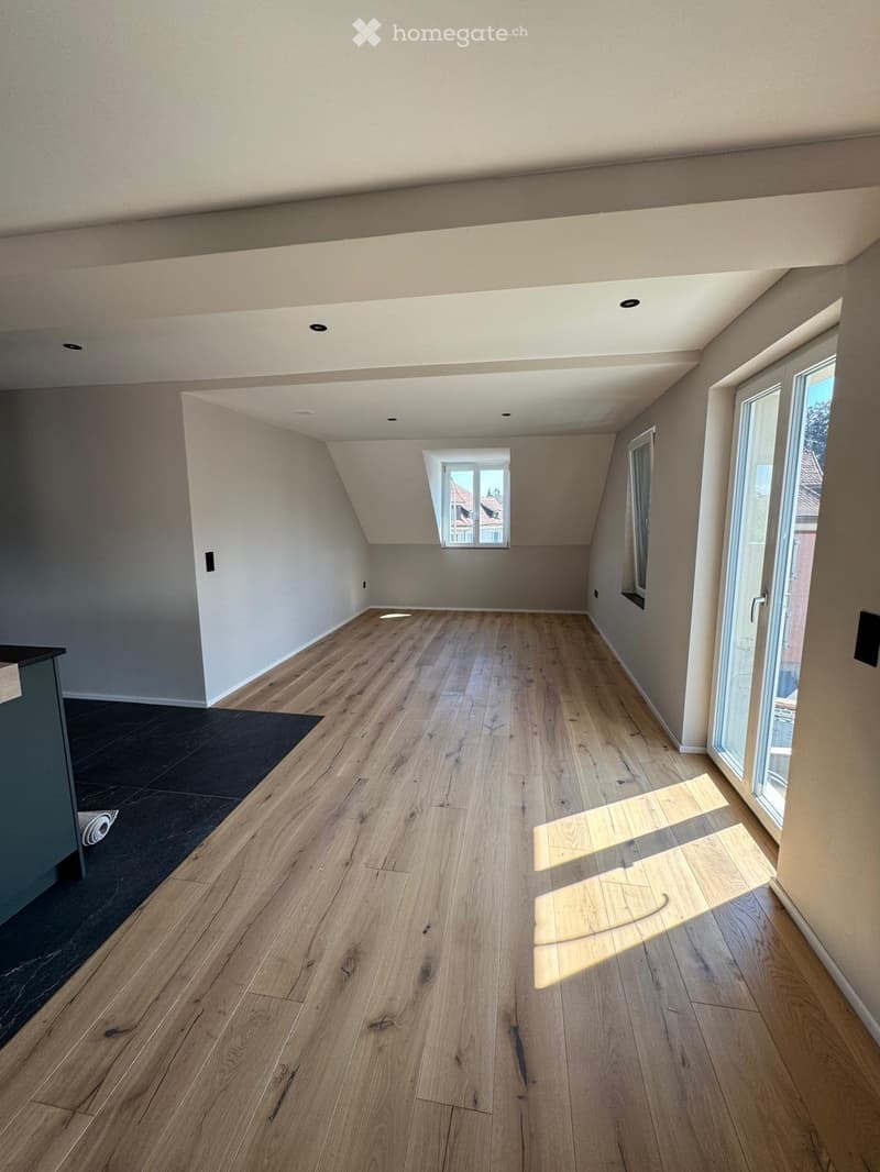 Komplett renovierte 4.5-Zimmer Dachwohnung mit Balkon (2)