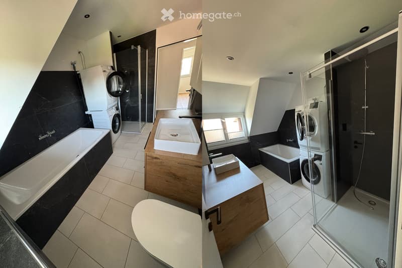 Komplett renovierte 4.5-Zimmer Dachwohnung mit Balkon (4)