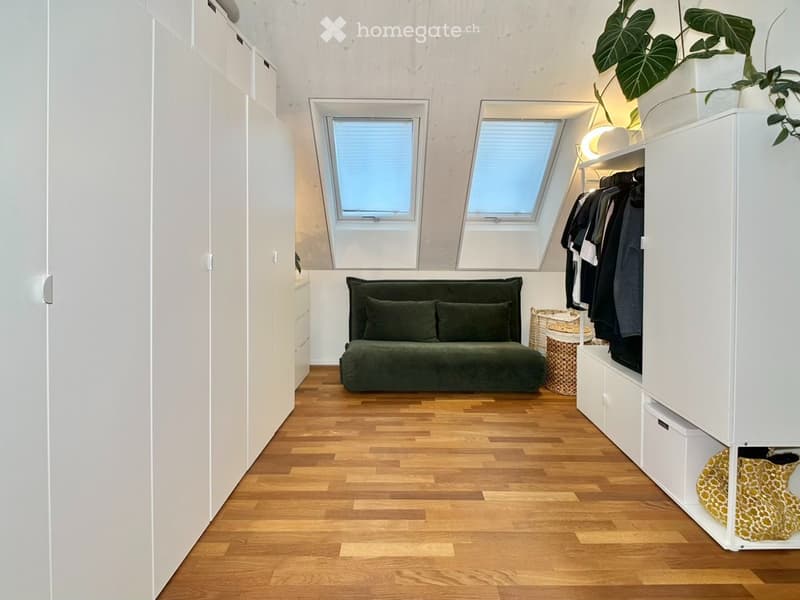 Befristet, möbliert: Moderne Maisonette mit Dachgarten (6)