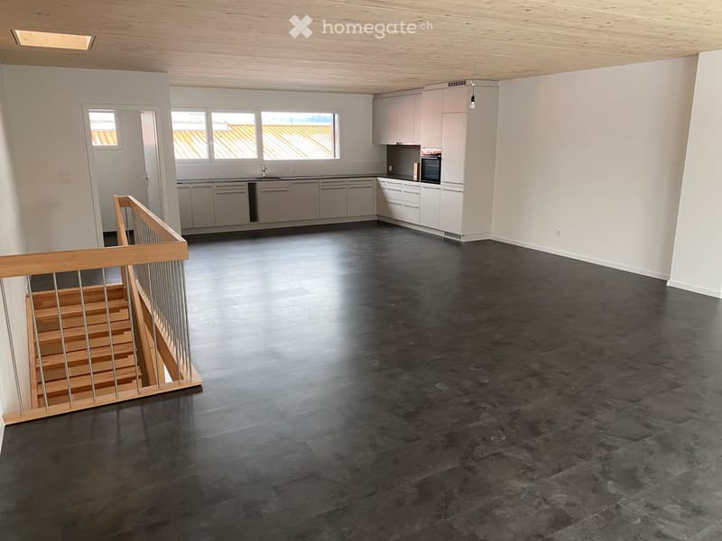 Grosse 4.5 Zi Duplex-Wohnung (146m2) im Grünen mit Terrasse (2)