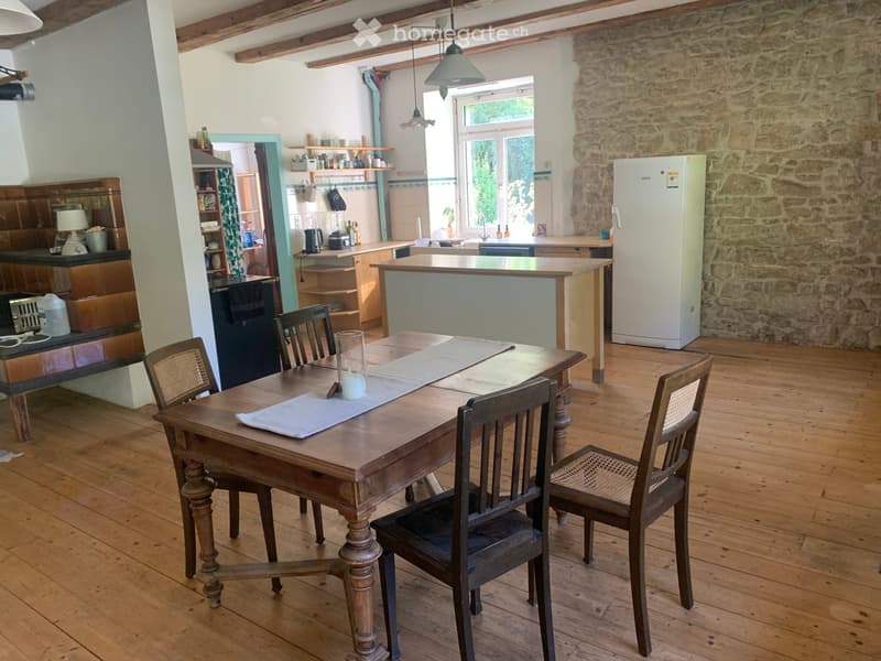 7-Zimmer-Wohnung in Hausgemeinschaft in Beinwil SO m. Garten (3)