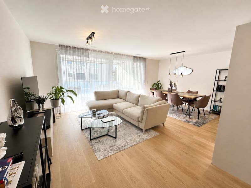 2.5-Zimmer-Wohnung, großer Balkon, voll möbliert (BEFRISTET) (1)