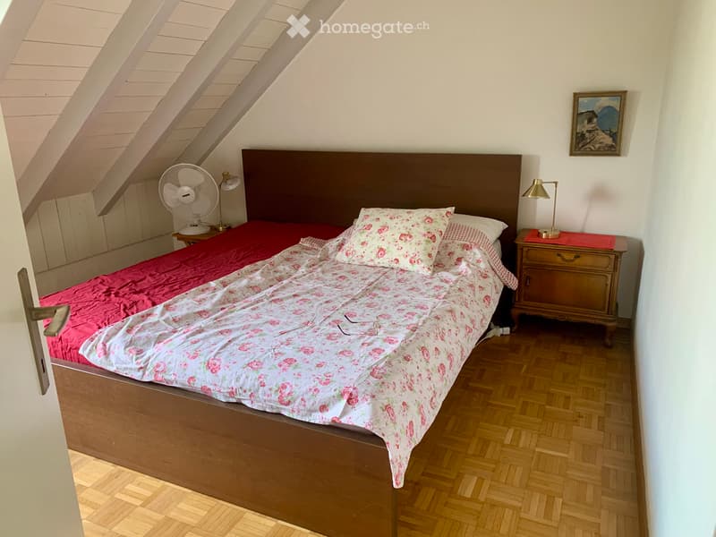 Gemütliches, möbliertes Dachzimmer (1)