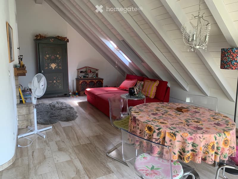 Gemütliches, möbliertes Dachzimmer (3)