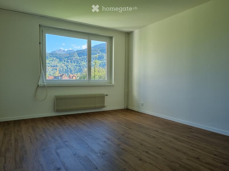 Neu renovierte 4 Zimmer Wohnung, mit Aussicht ins Grüne (4)