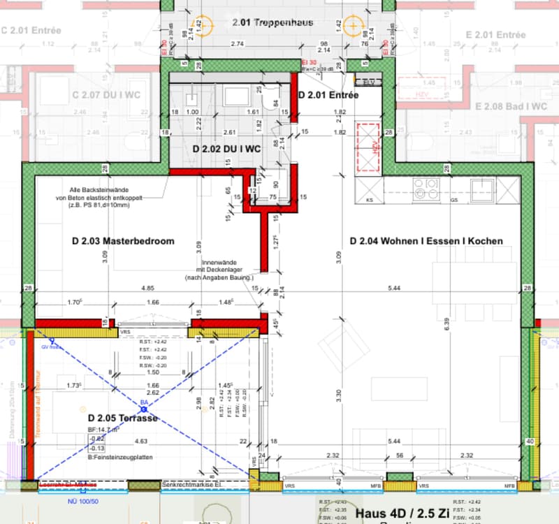 Neubau-Erstvermietung: 2.5-Zimmer-Wohnung (4)