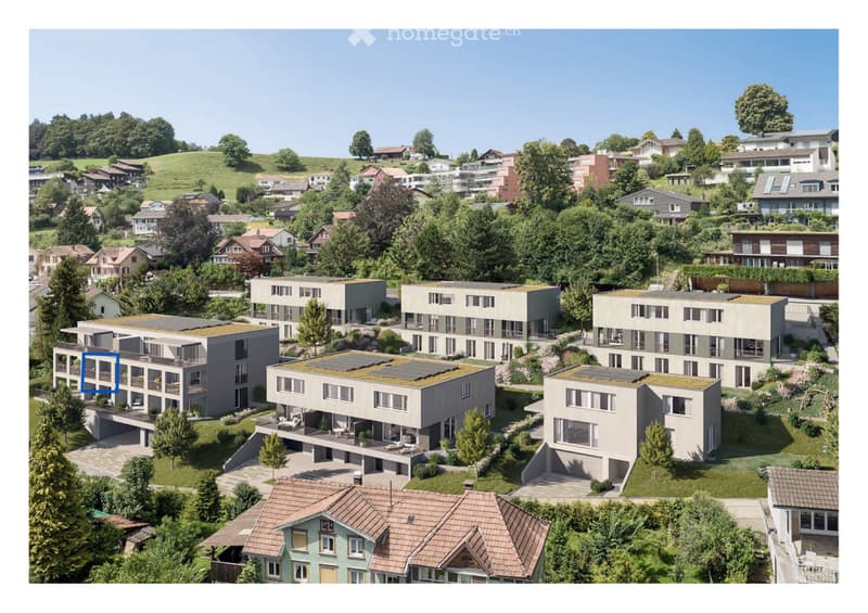 Neubau-Erstvermietung: 2.5-Zimmer-Wohnung (3)