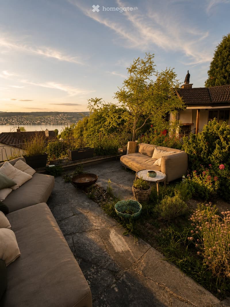 Charmantes Haus mit traumhafter Seesicht in Thalwil (4)