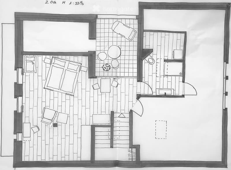 170 m2 auf 2 Etagen, 4,5 Zimmer, modern, zentral, ruhig (3)