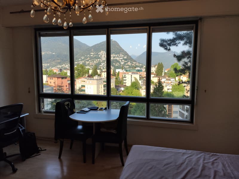 Appartamento 1.5 con piscina vicino la stazione di Lugano (1)