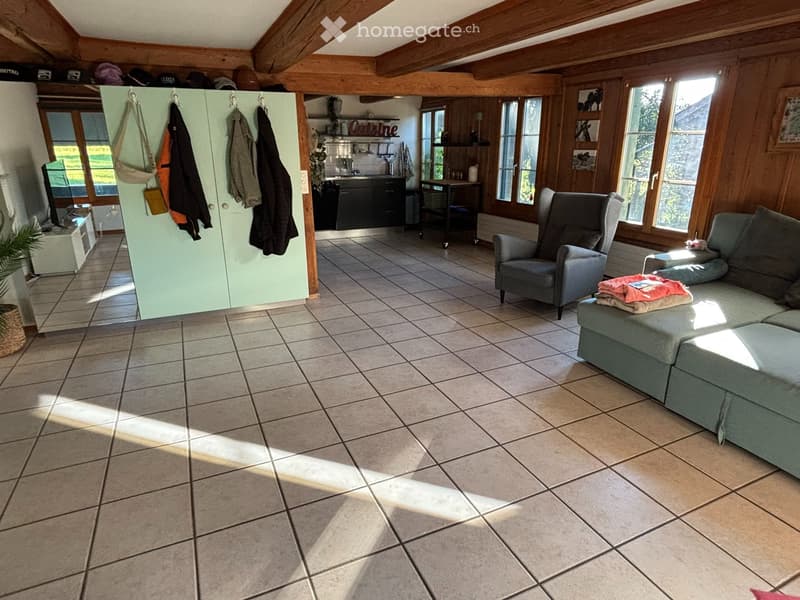 Charmante 4.5 Zimmer Wohnung im Bauernhaus (4)