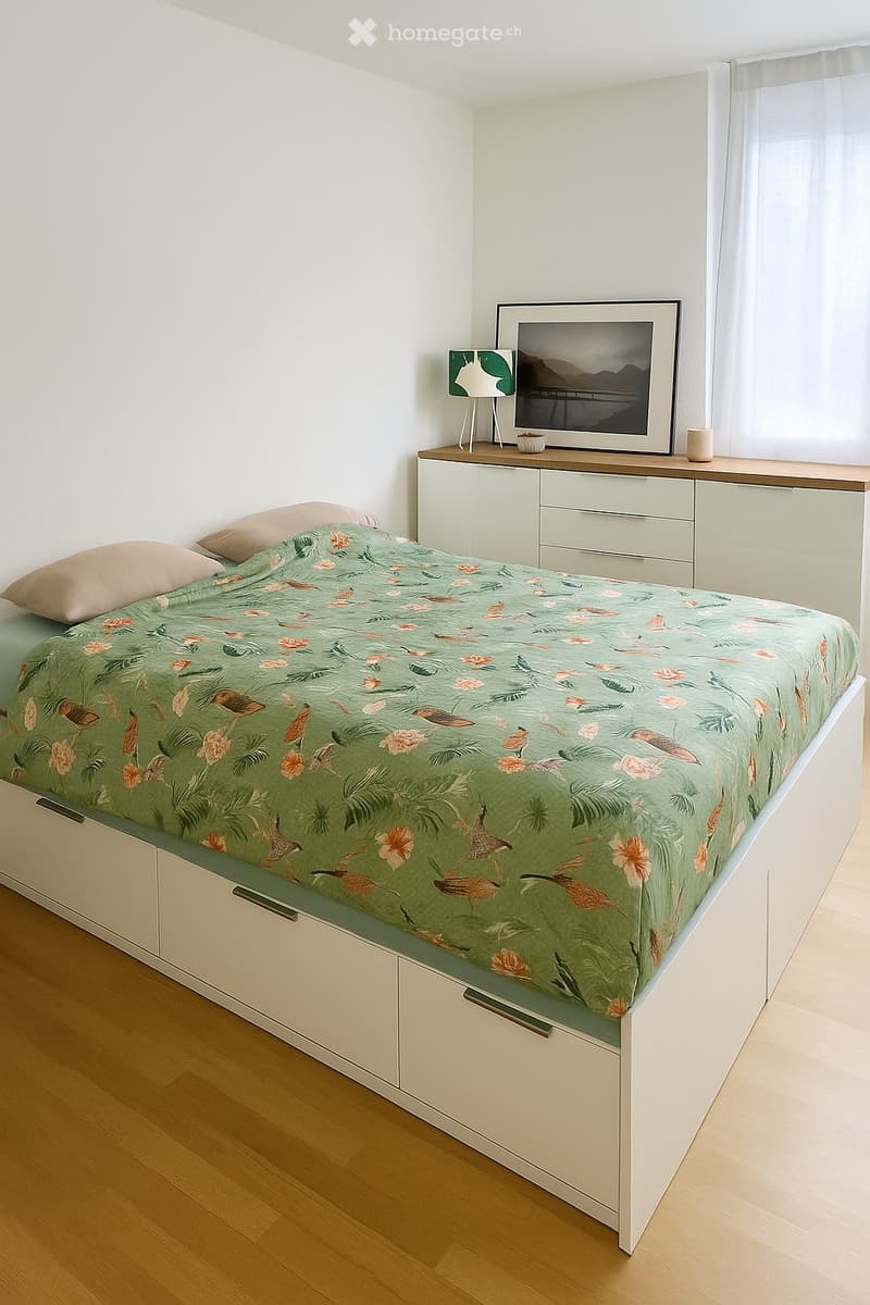 Möbelierte Wohnung mit Balkon und Ausstattung Zentral (11)
