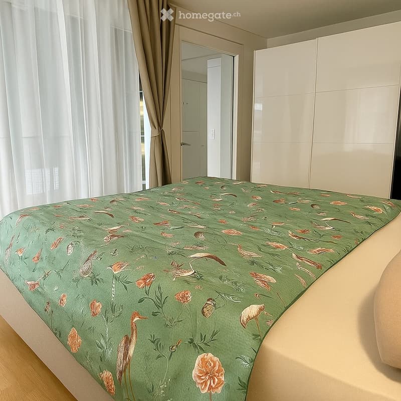 Möbelierte Wohnung mit Balkon und Ausstattung Zentral (12)