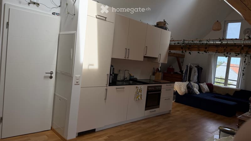 Gemütliche Dachgeschosswohnung mit Balkon (1)