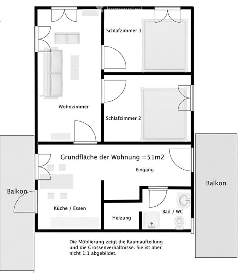 Voll möbliert, gut ausgestattet und bereit zum Einziehen! (5)