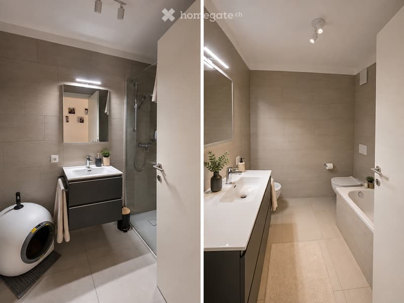 Moderno appartamento con giardino privato e terrazza (3)