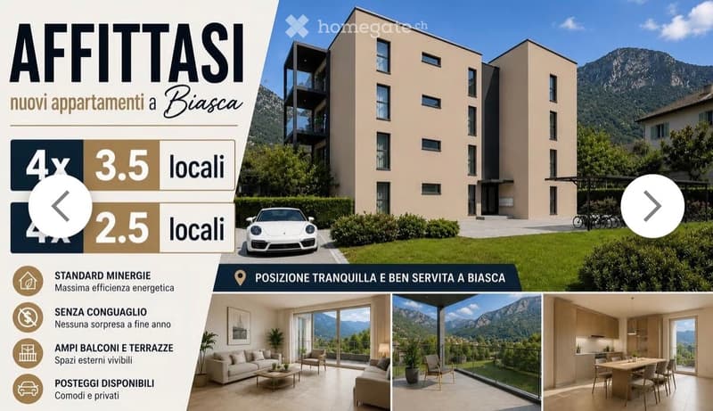 Appartamento moderno di 3.5 locali con giardino privato (4)