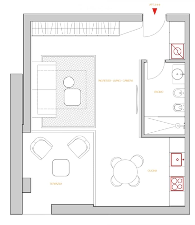 Appartamento ristrutturato/ammobigliato, Cassarate, 1.5 loc (4)