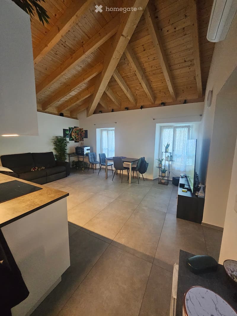 Cerco subentrante APPARTAMENTO 3.5 LOCALI RIVA SAN VITALE (1)