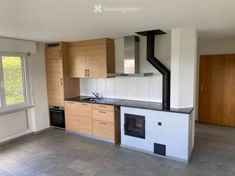 Charmante 2-Zimmer-Wohnung mit Balkon und Cheminée (1)