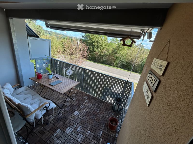 Ruhige 3 ½ Zimmer-Wohnung in Reuss-Nähe (4)