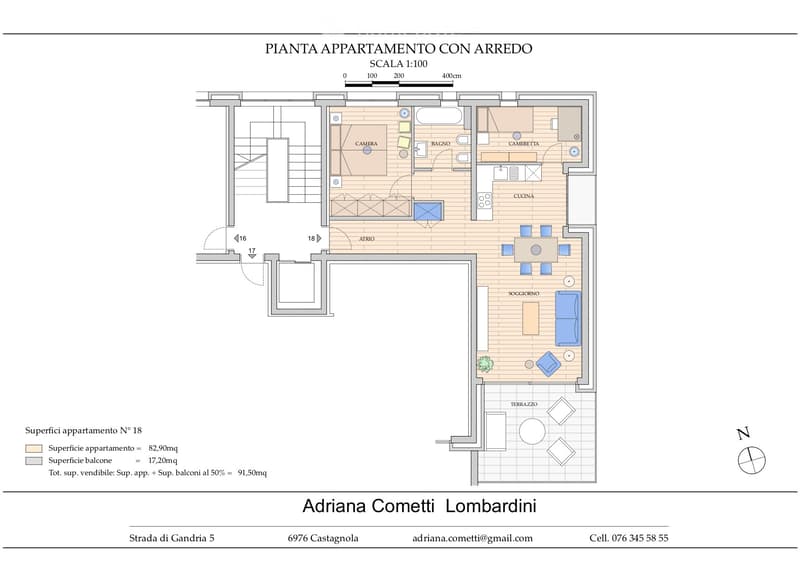 Splendido 3,5 locali a Molino Nuovo (5)