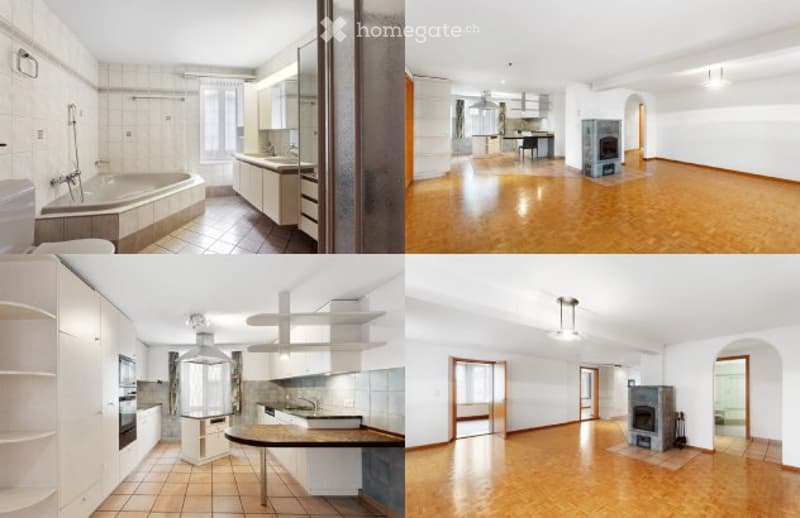 6.5-Zimmer-Wohnung mit Wintergarten, Garten & viel Platz (2)