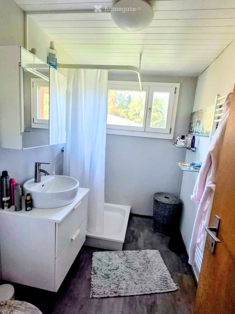 Charmante 3,5 Zimmer-Dachwohnung mit Blick auf die Berge (4)