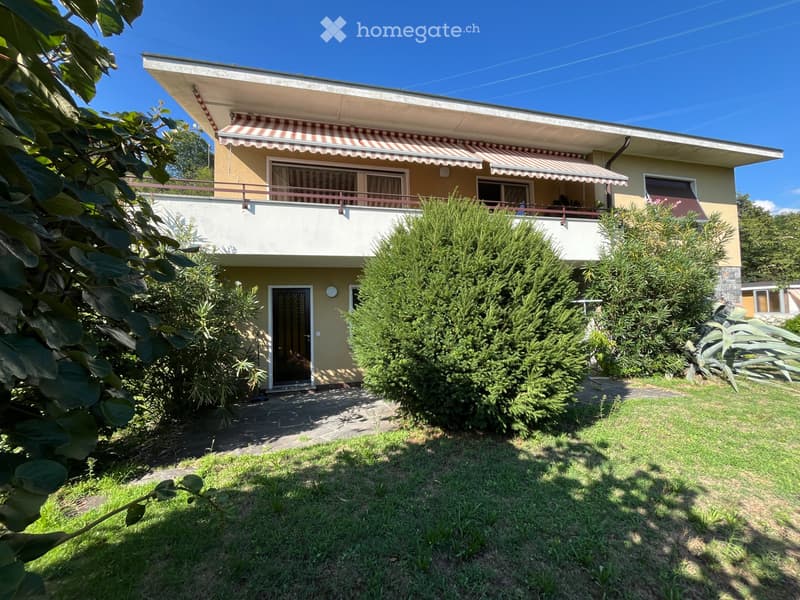 Bioggio, 2.5 locali con giardino in affitto (1)