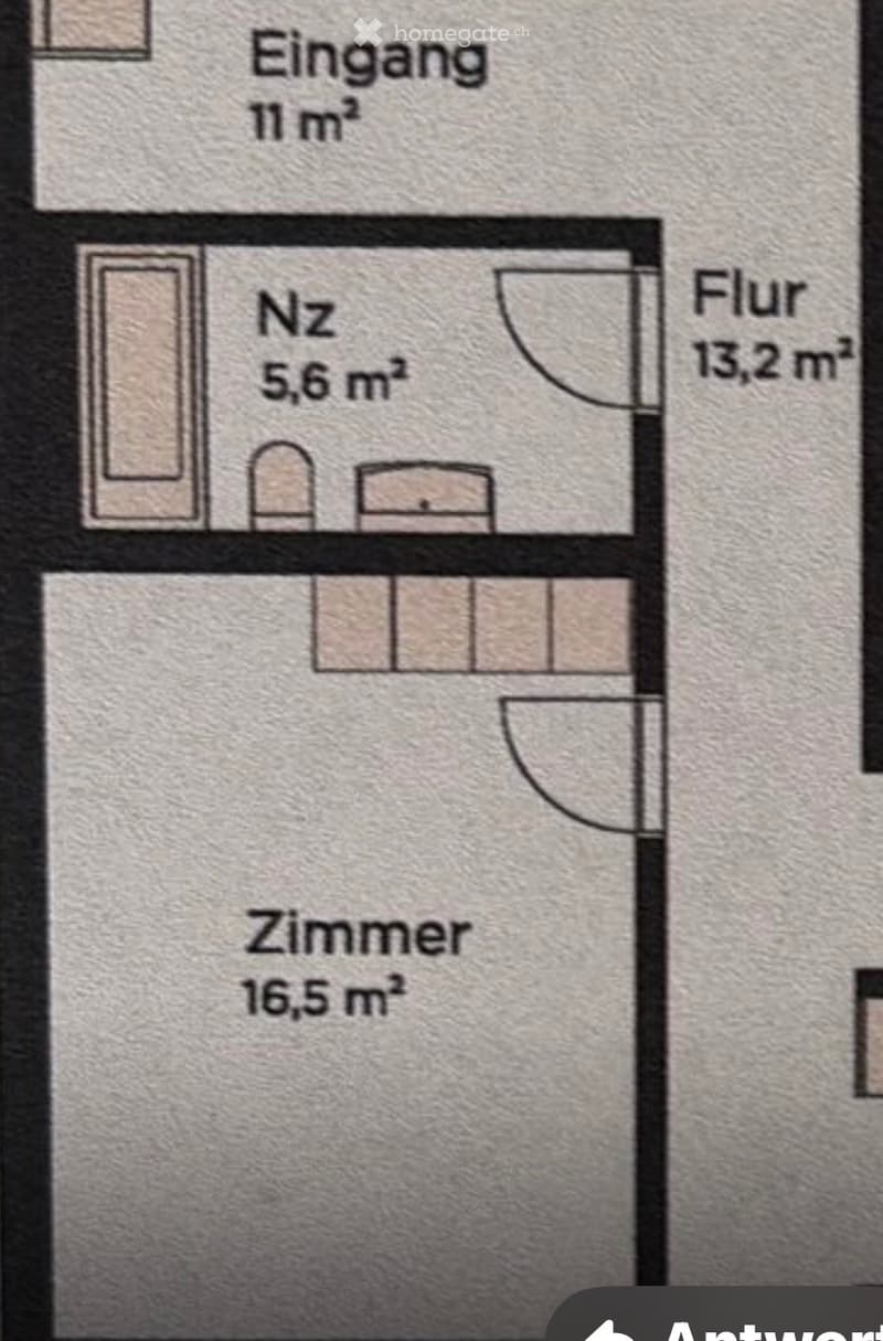 WG mit eingene Dusche und WC (4)